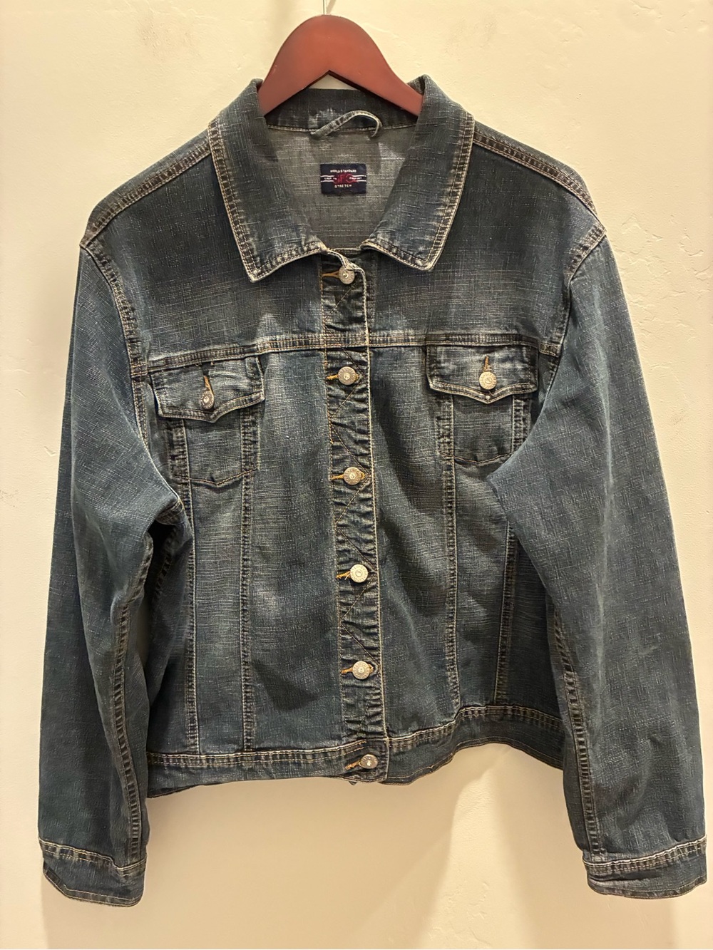 Vintage Y2K LIFO USA Denim Jacket - Classic Blue Women Jean Jacket RN 95906 3XL